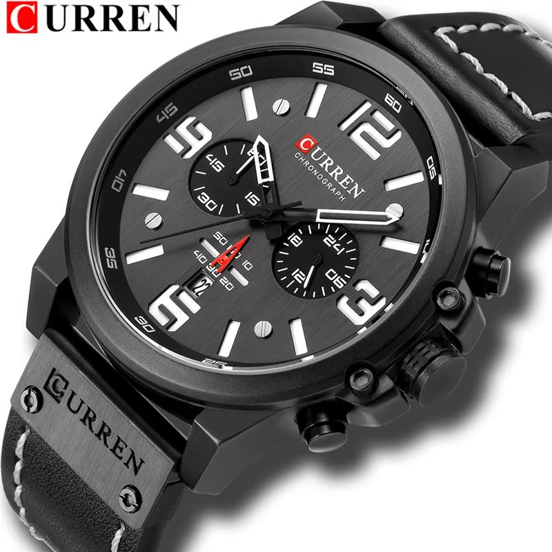 Curren 8314 Quartz Watch for M - Smartwatch Guess ulasan dan harga