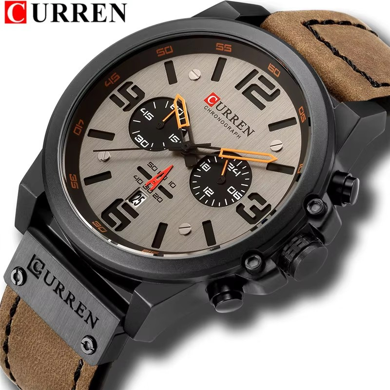 Curren 8314 Quartz Watch for M - Smartwatch Guess ulasan dan harga