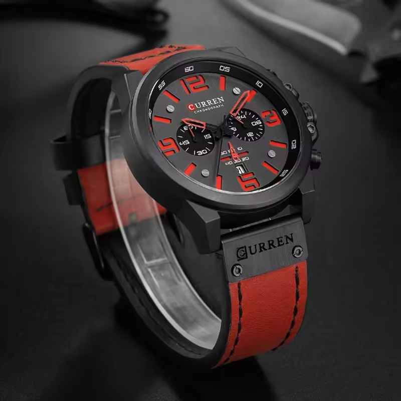 Curren 8314 Quartz Watch for M - Smartwatch Guess ulasan dan harga