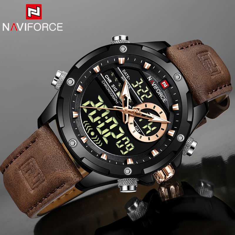 NAVIFORCE Luxury Men Quartz Wa - Smartwatch Guess ulasan dan harga