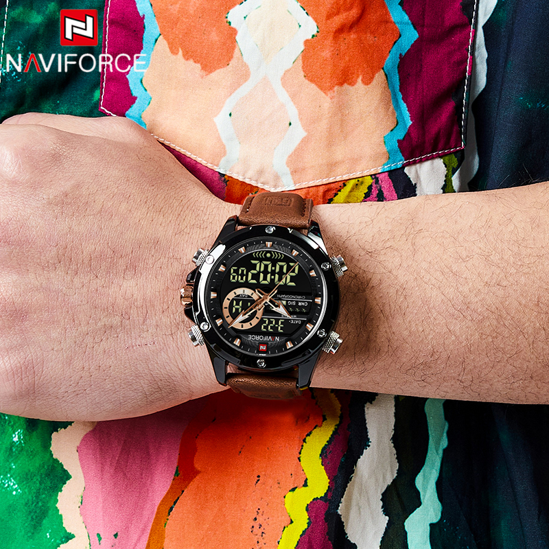NAVIFORCE Luxury Men Quartz Wa - Smartwatch Guess ulasan dan harga