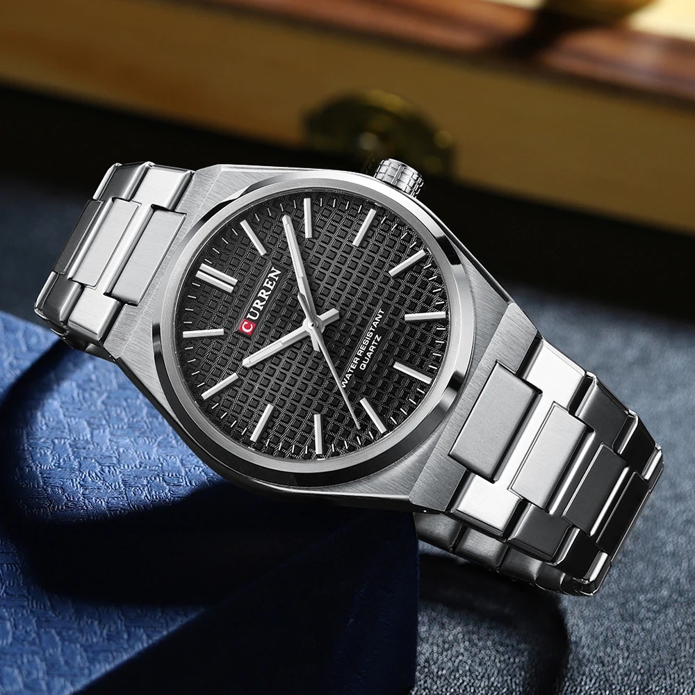 CURREN 8439 Top Brand Men's Wa - Smartwatch Guess ulasan dan harga
