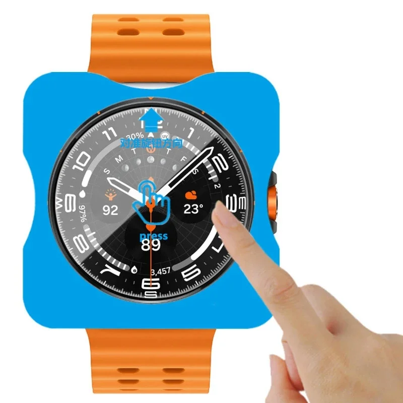 1-5Pcs Easy To Install Tempere - Watch Face Protector ulasan dan harga