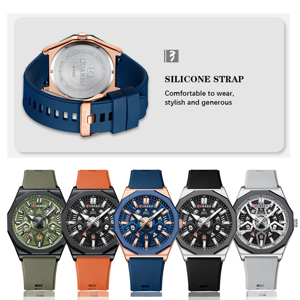 CURREN Fashion Design Wristwat - Smartwatch Guess ulasan dan harga