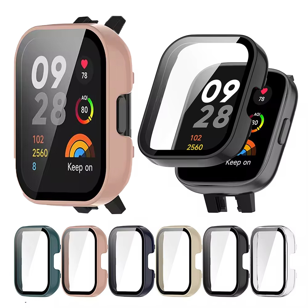 Tempered Glass+Protective Cove - Garmin Smartwatch Accessories ulasan dan harga