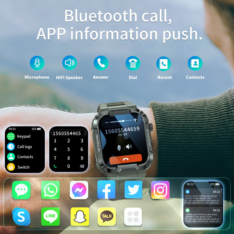 Original Smart Watch Men GPS T - Smartwatch Faces ulasan dan harga