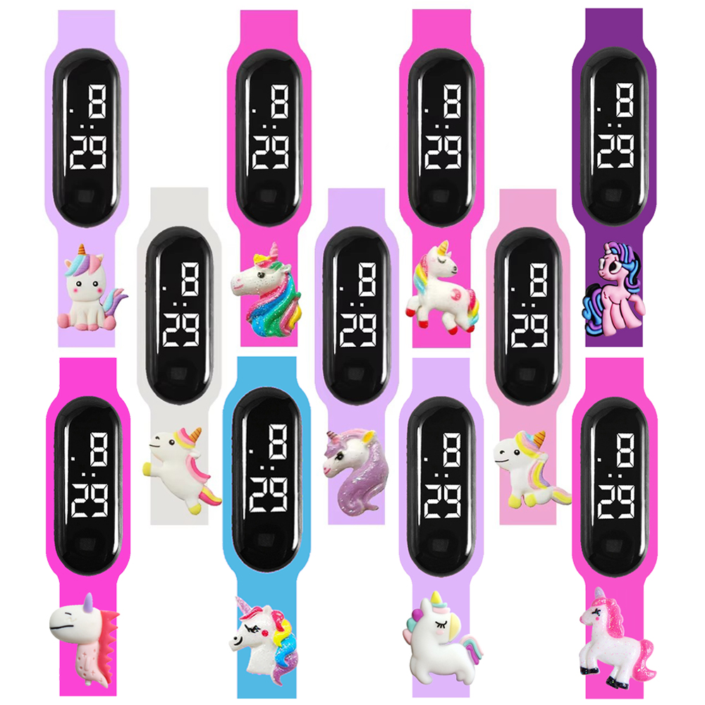Waterproof Children Unicorn Wa - Sport Loop Strap ulasan dan harga