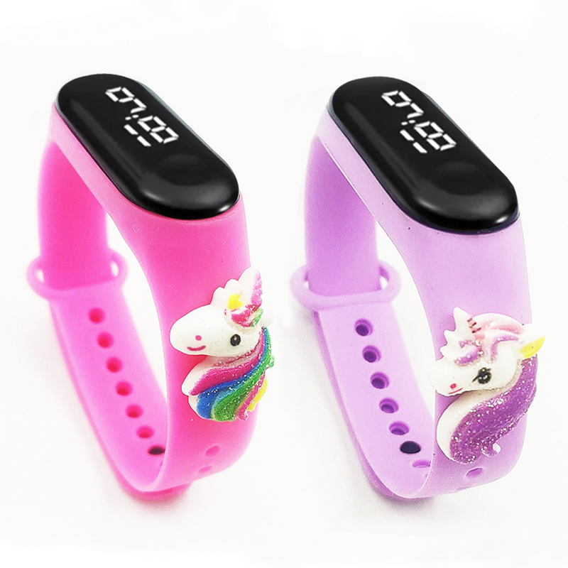 Waterproof Children Unicorn Wa - Sport Loop Strap ulasan dan harga