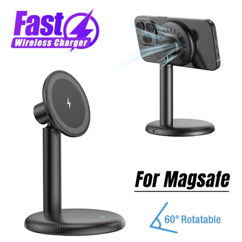 Desktop Magnetic Phone Stand F - Magnetic Charging Stand ulasan dan harga