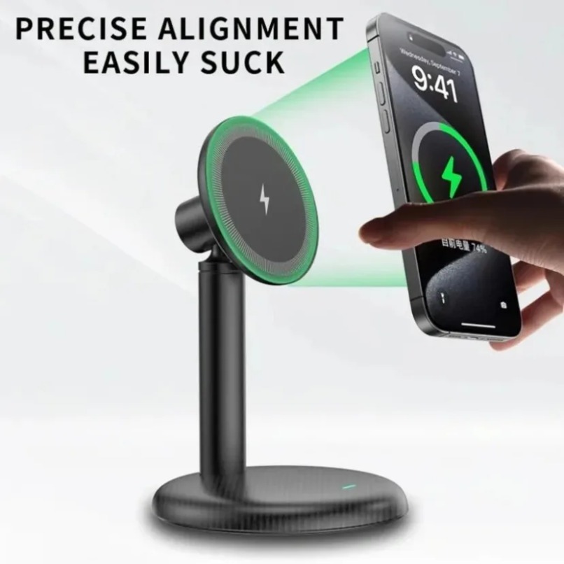 Desktop Magnetic Phone Stand F - Magnetic Charging Stand ulasan dan harga