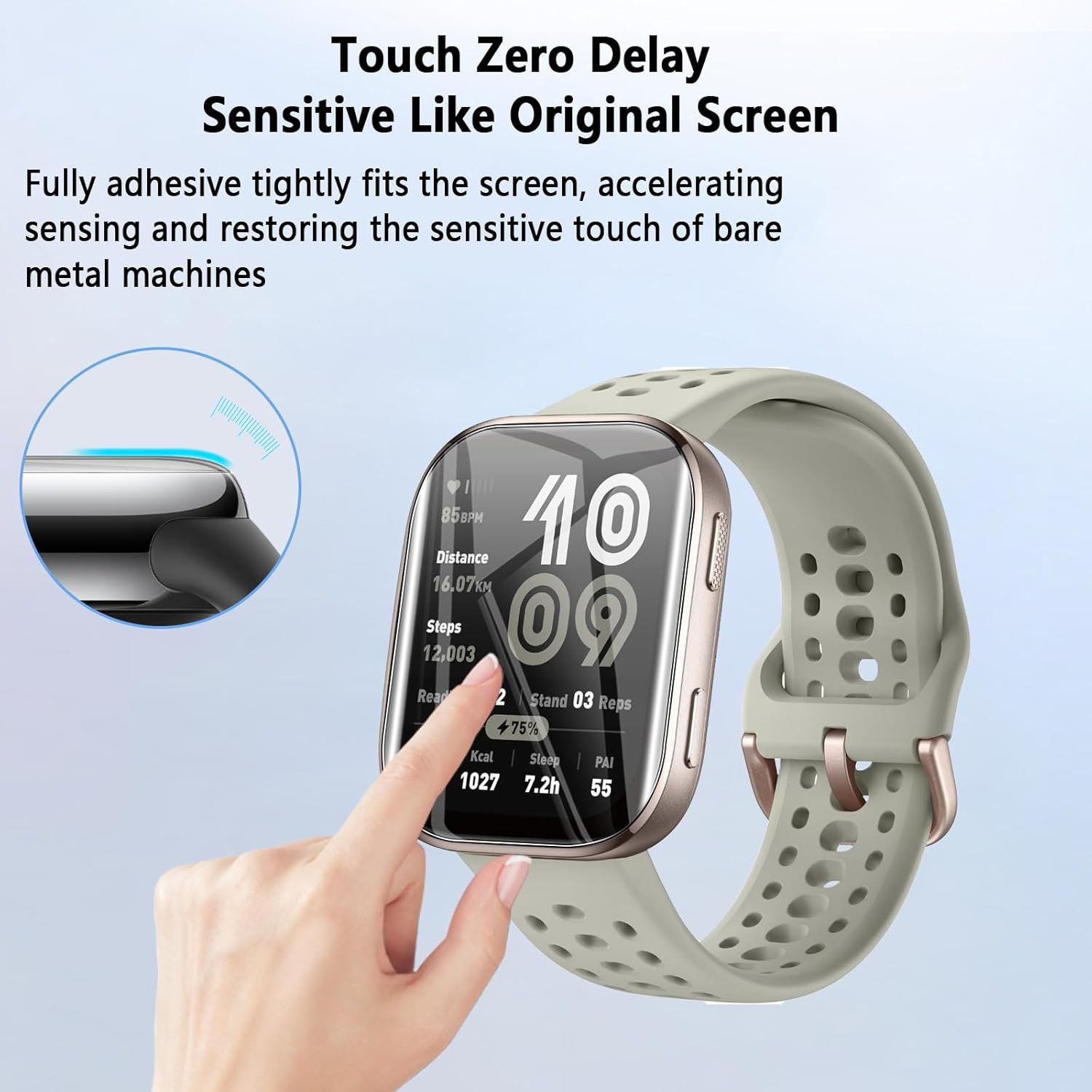 Screen Protector for Amazfit b - Garmin Smartwatch Accessories ulasan dan harga