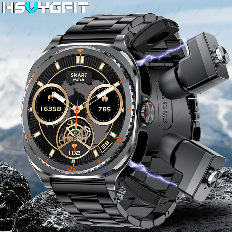 New watch earphones 2-in-1 sma - Smartwatch Headset ulasan dan harga