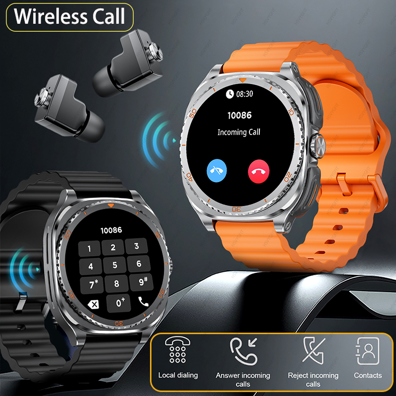 New watch earphones 2-in-1 sma - Smartwatch Headset ulasan dan harga