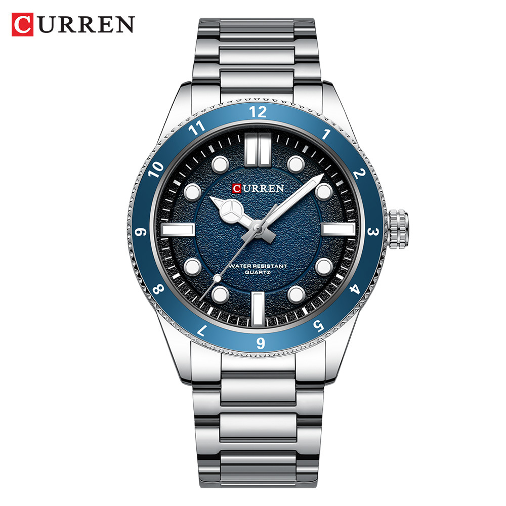 CURREN 8450  Men's Quartz Watc - Smartwatch Guess ulasan dan harga