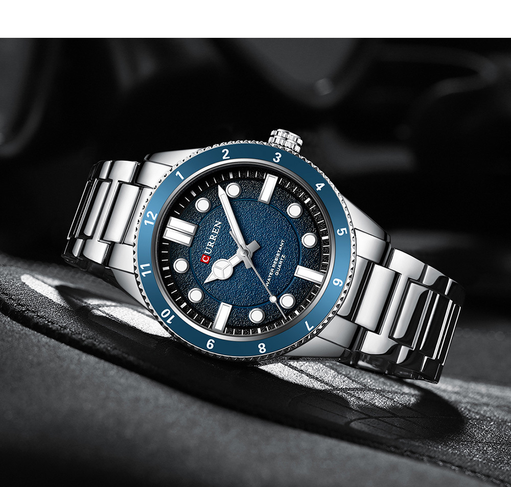 CURREN 8450  Men's Quartz Watc - Smartwatch Guess ulasan dan harga