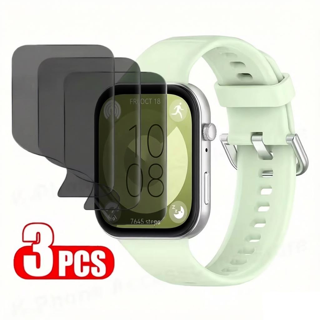1-3Pcs Privacy Hydrogel Screen - Huawei Smartwatch Accessories ulasan dan harga