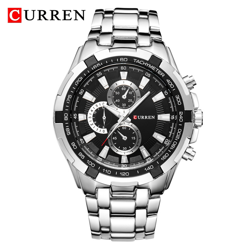 CURREN 8023 Quartz Watch Men W - Smartwatch Guess ulasan dan harga