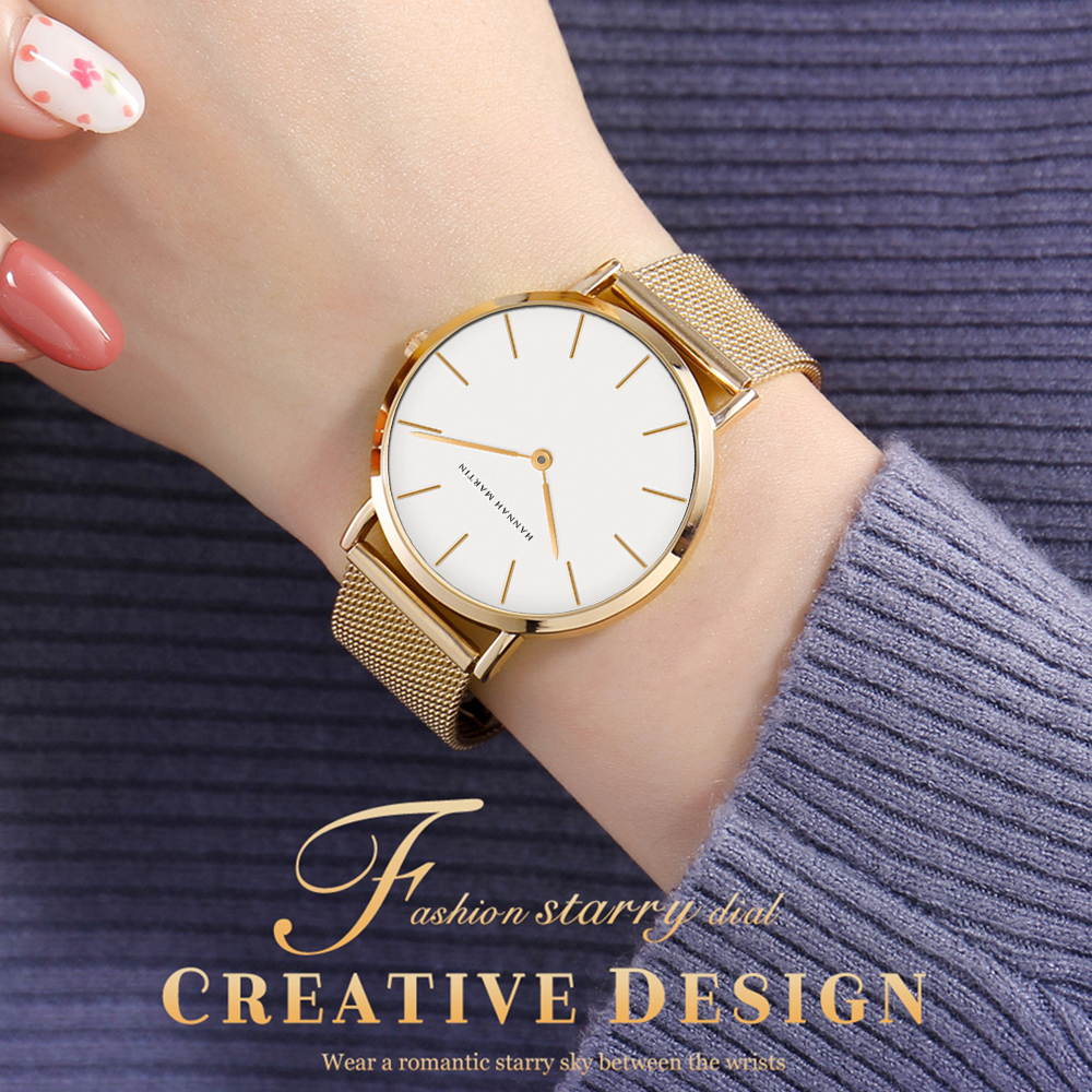 2023 New Women Bracelet Watch  - Stainless Mesh Band ulasan dan harga