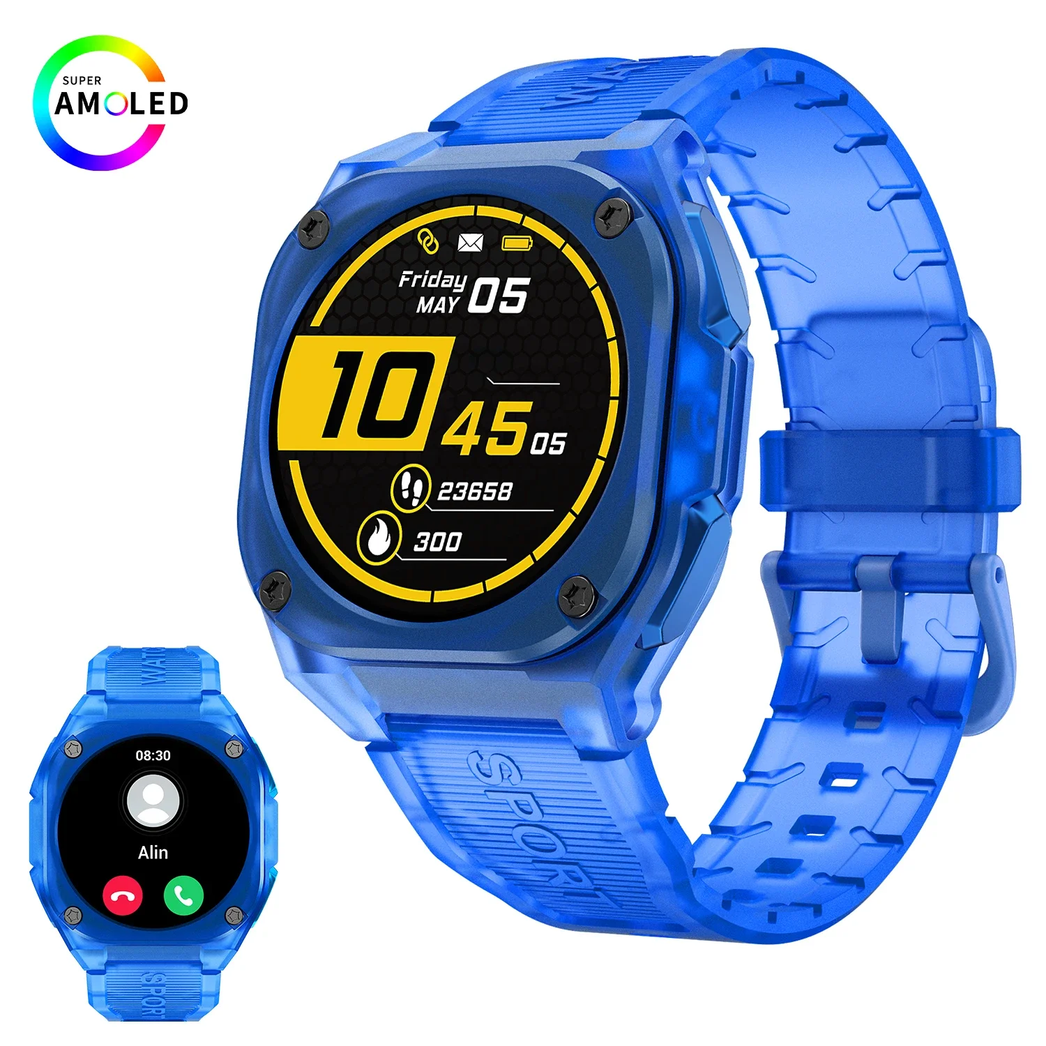 2026 Fashion Smartwatch,Full T - Smartwatch Touch ulasan dan harga