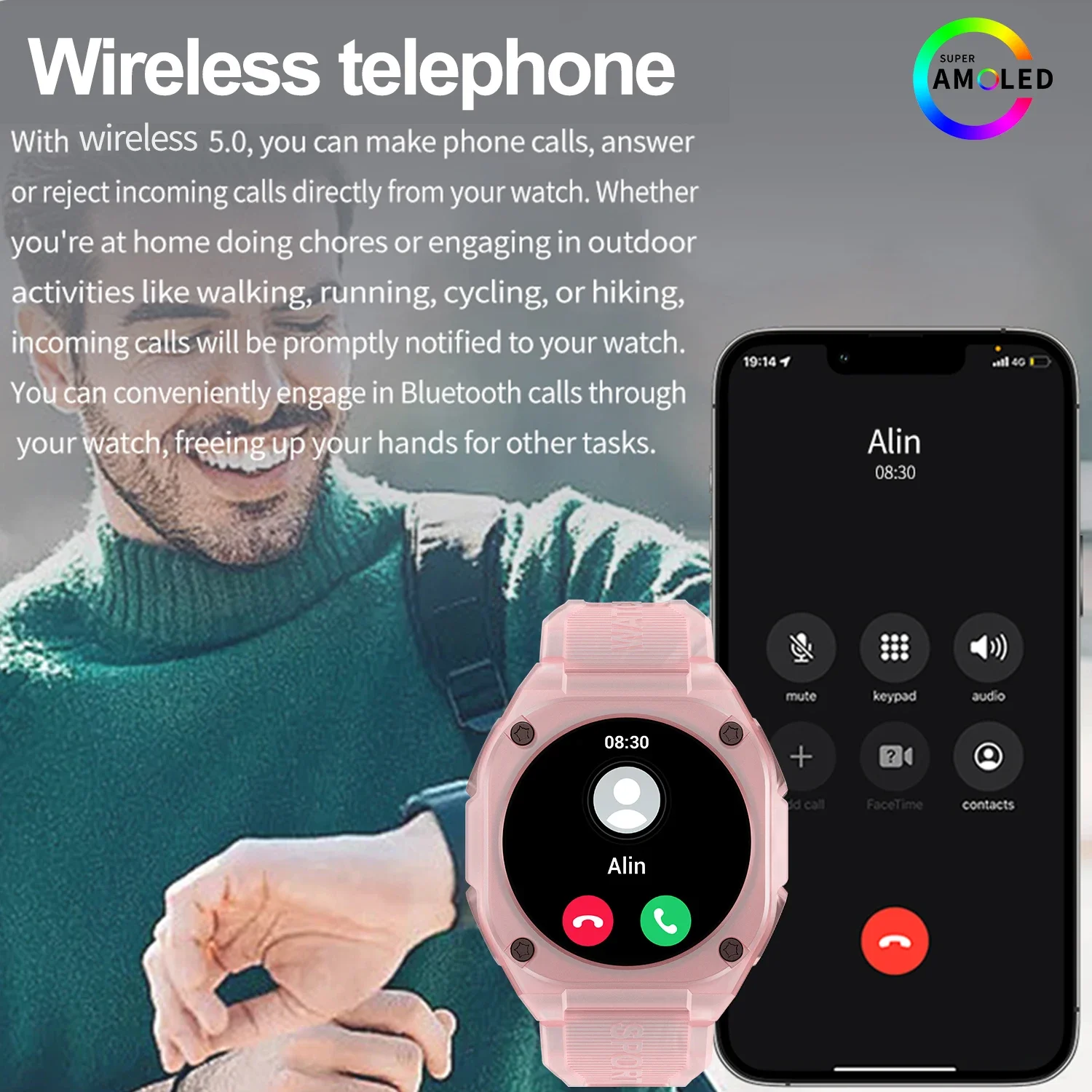 2026 Fashion Smartwatch,Full T - Smartwatch Touch ulasan dan harga