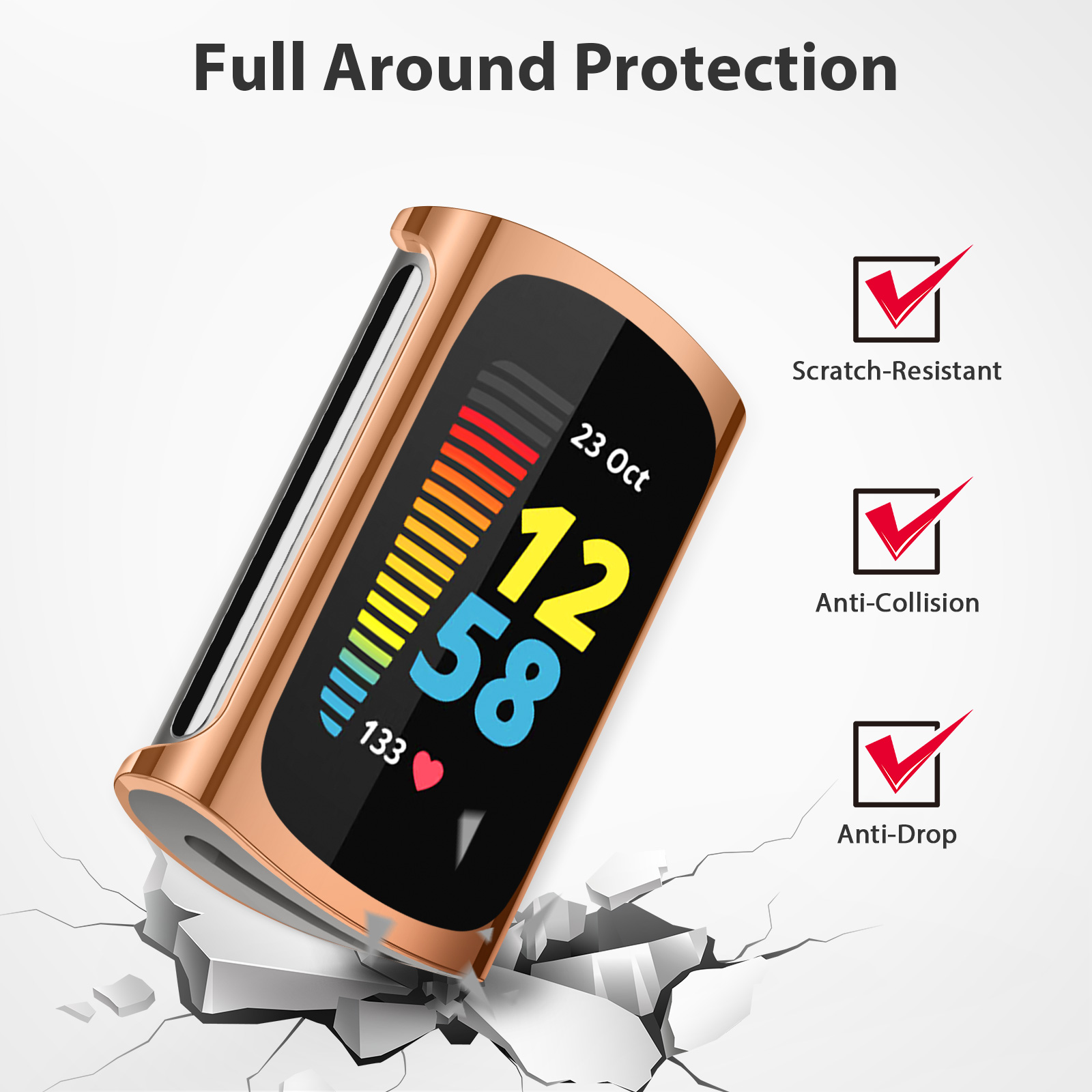 Soft TPU Case For Fitbit Charg - Garmin Smartwatch Accessories ulasan dan harga
