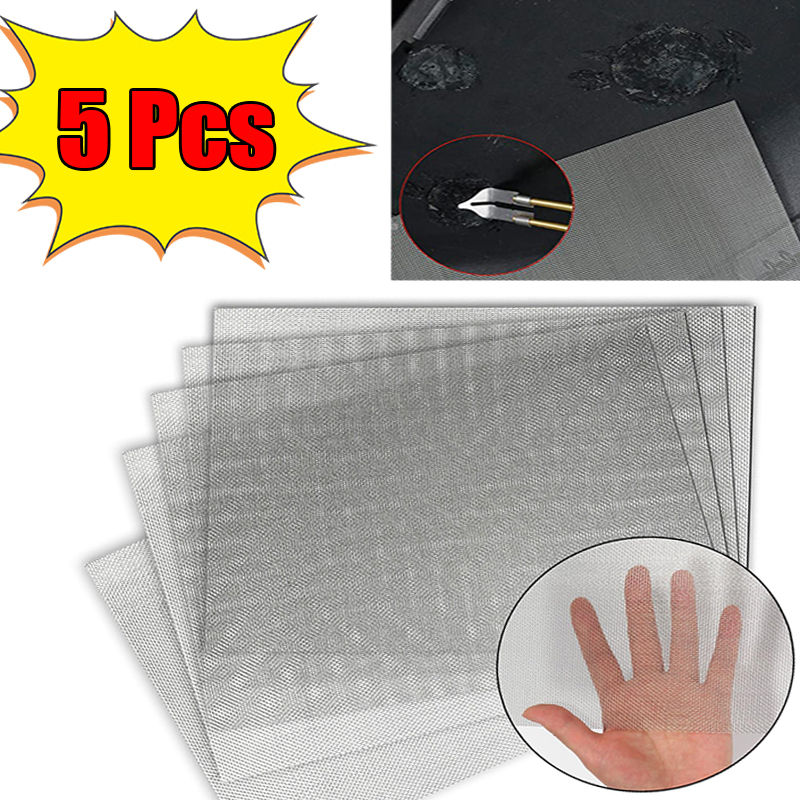 1-5Pcs Car Bumper Stainless St - Stainless Mesh Band ulasan dan harga
