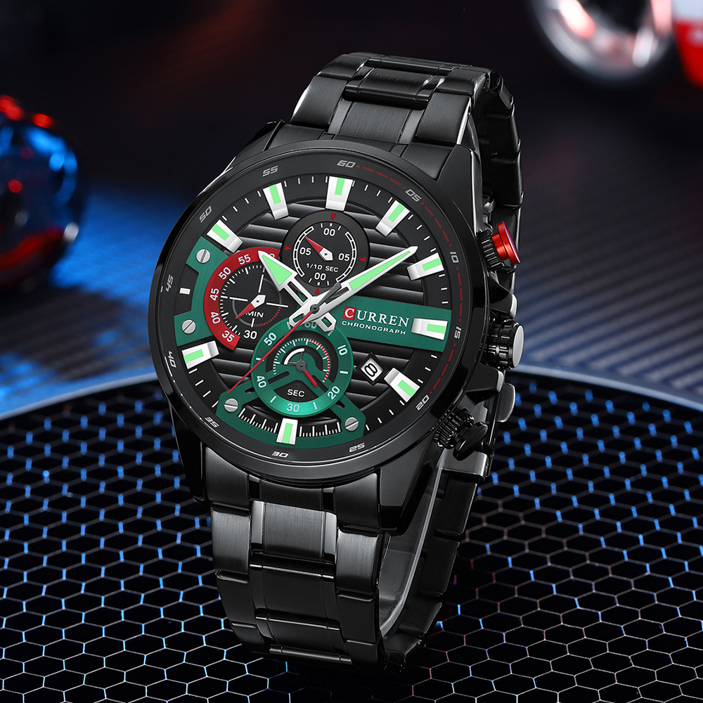 CURREN New Blue Multi Function - Smartwatch Guess ulasan dan harga