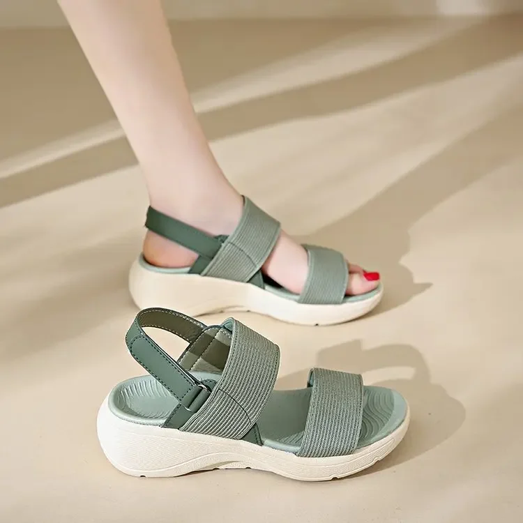 Women's Platform Sport Sandals - Sport Loop Strap ulasan dan harga