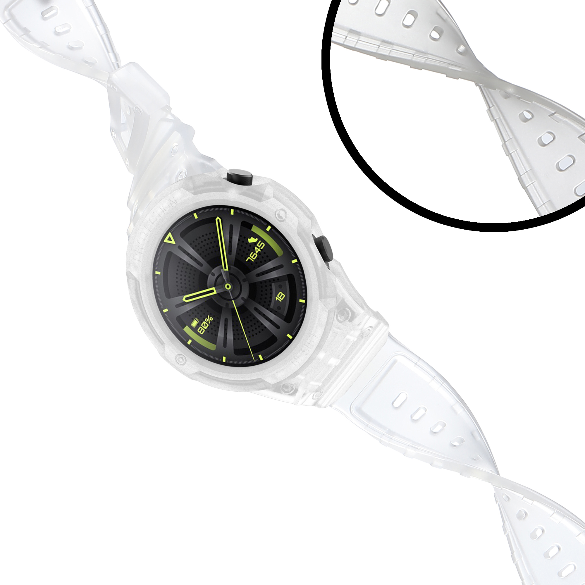 TPU Frame Shell Cover Wrist Wa - Sport Loop Strap ulasan dan harga
