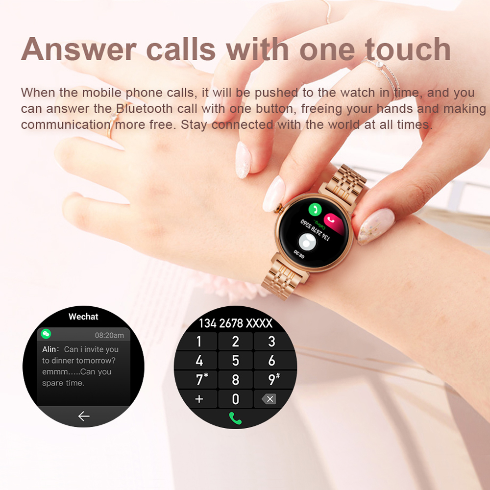 1.04 inch AMOLED Screen Fashio - Smartwatch Faces ulasan dan harga