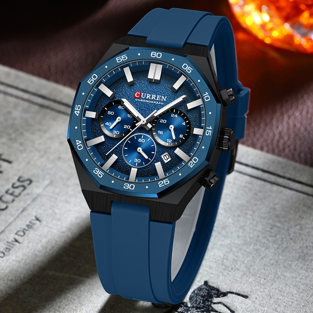 CURREN 8489 Quartz Watch Men’s - Smartwatch Guess ulasan dan harga