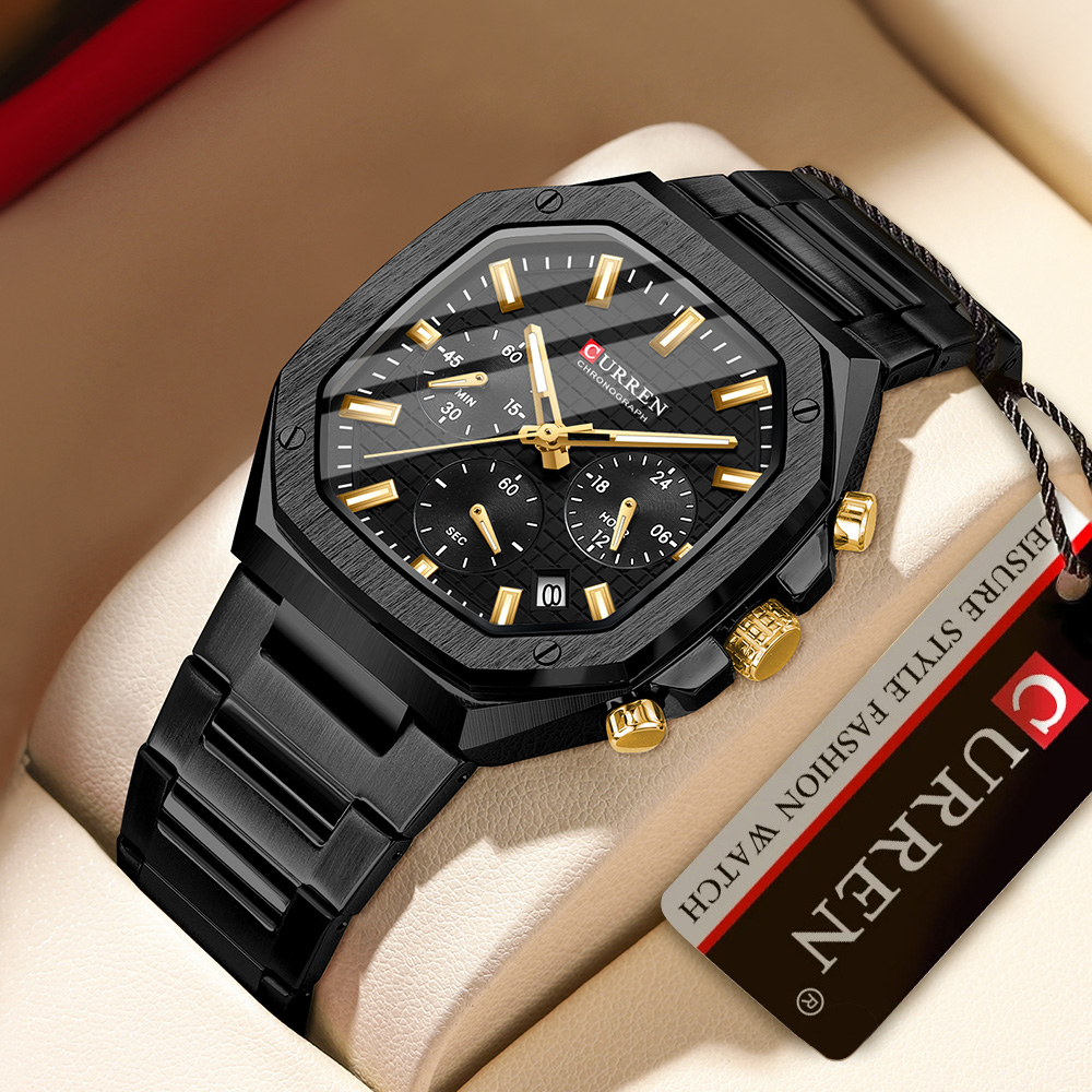 CUREEN Fashion Date Quartz Men - Smartwatch Guess ulasan dan harga
