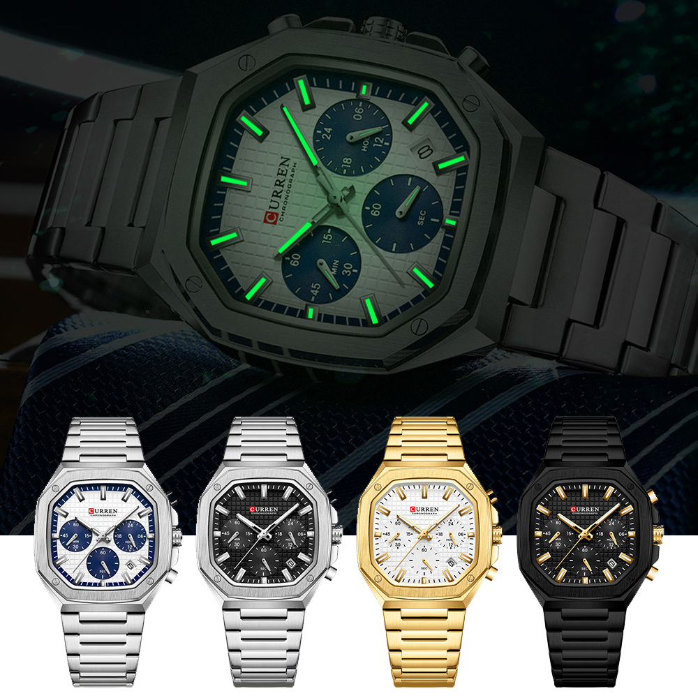 CUREEN Fashion Date Quartz Men - Smartwatch Guess ulasan dan harga