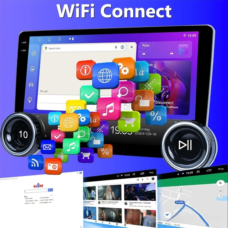 Universal 10.1 Inch Double Kno - Smartwatch Universal ulasan dan harga