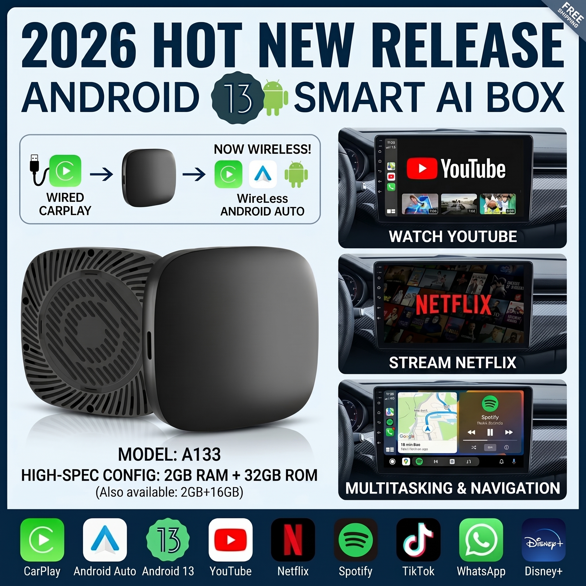 2026 Kowankit Android13 CarPla - Smartwatch Universal ulasan dan harga