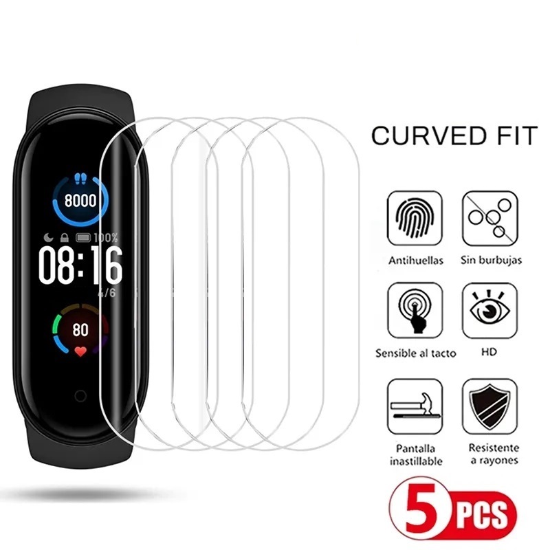 5Pcs Hydrogel Film for Xiaomi  - Garmin Smartwatch Accessories ulasan dan harga
