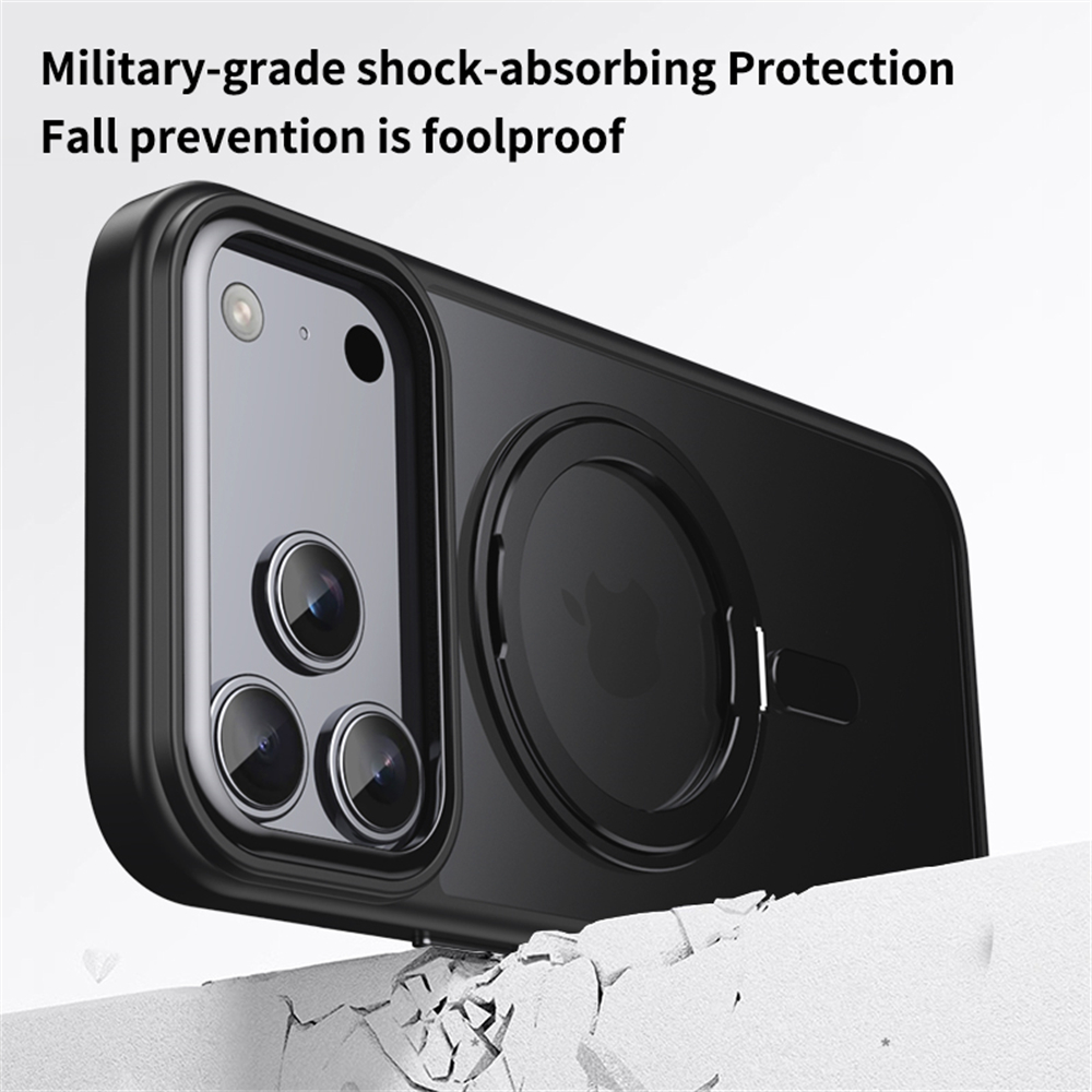 Luxury Metal Ring Stand Clear  - Magnetic Charging Stand ulasan dan harga